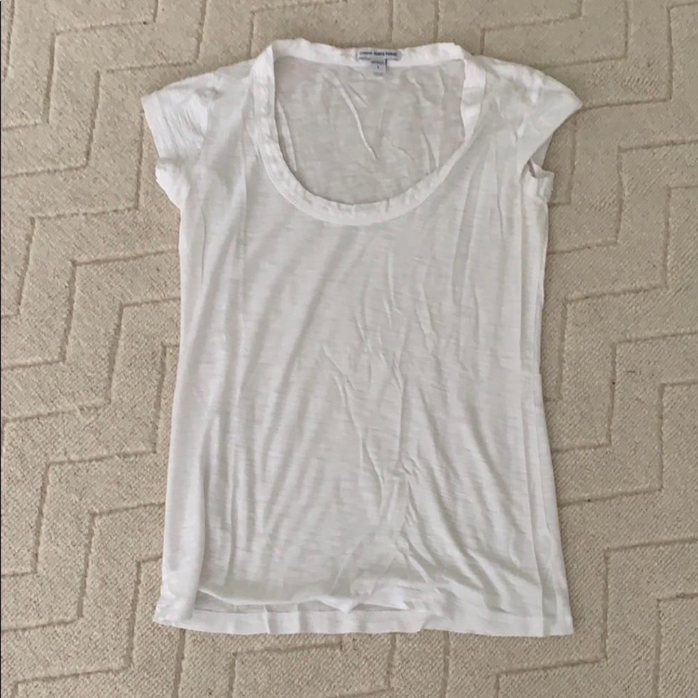 James Perse classic white tee